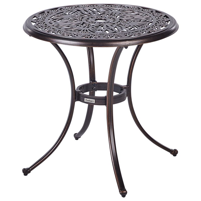 Stolik bistro Andalo 68 cm 68 cm Metal Brązowy 1 szt.