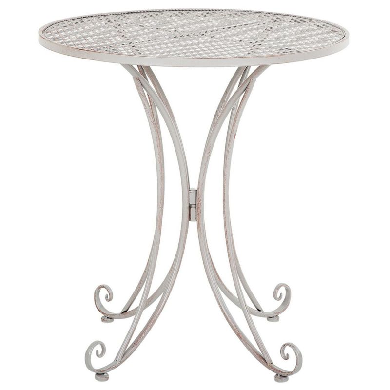 Stolik bistro Cilento 71 cm 71 cm Metal Szary 1 szt.