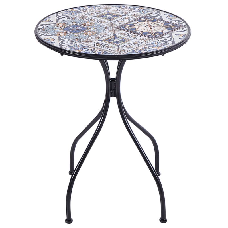 Stolik bistro Civita 60 cm 60 cm Metal Czarny 1 szt.