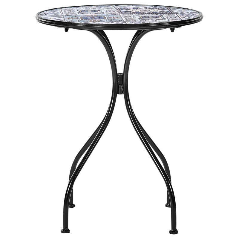 Stolik bistro Civita 60 cm 60 cm Metal Czarny 1 szt.