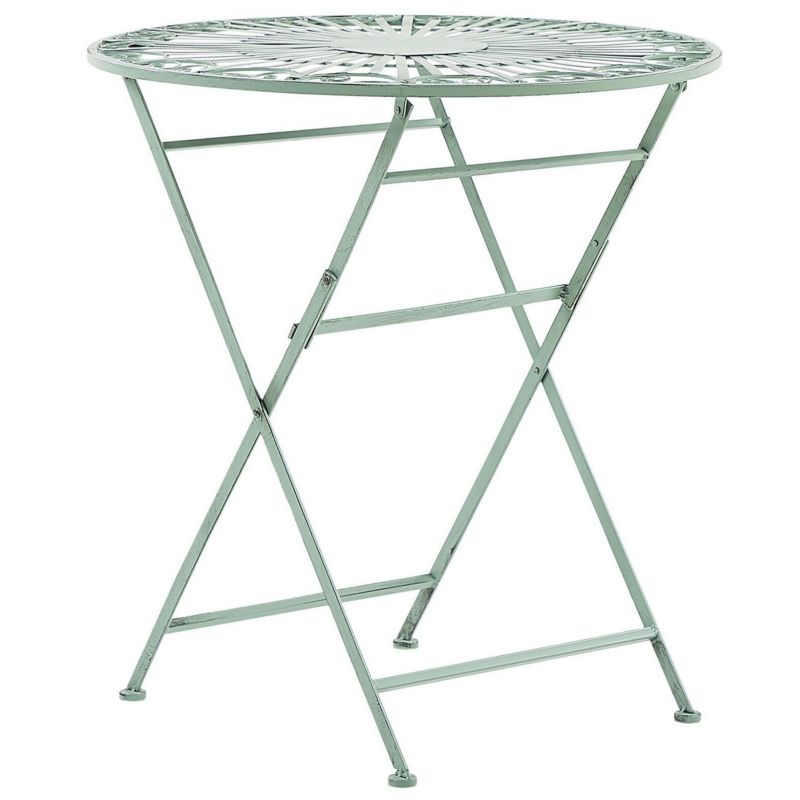 Stolik bistro Trento 70 cm 70 cm Metal Jasnozielony 1 szt.