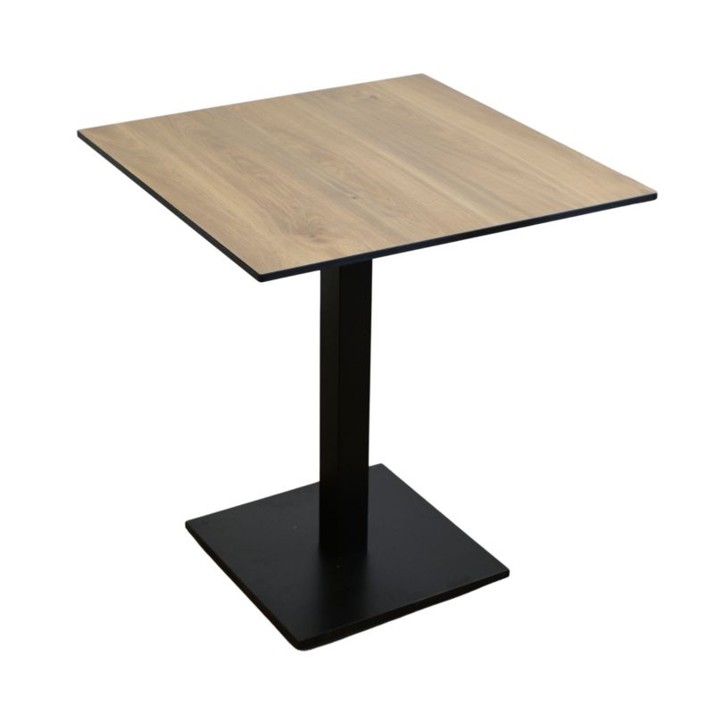 Stolik do kawiarni wodoodporny HPL 12mm 65x65cm Dąb Miodowy 1szt.