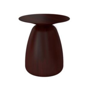 Stolik drewniany Kayani Baobab 34 śr. 33 cm palisander 1 szt.
