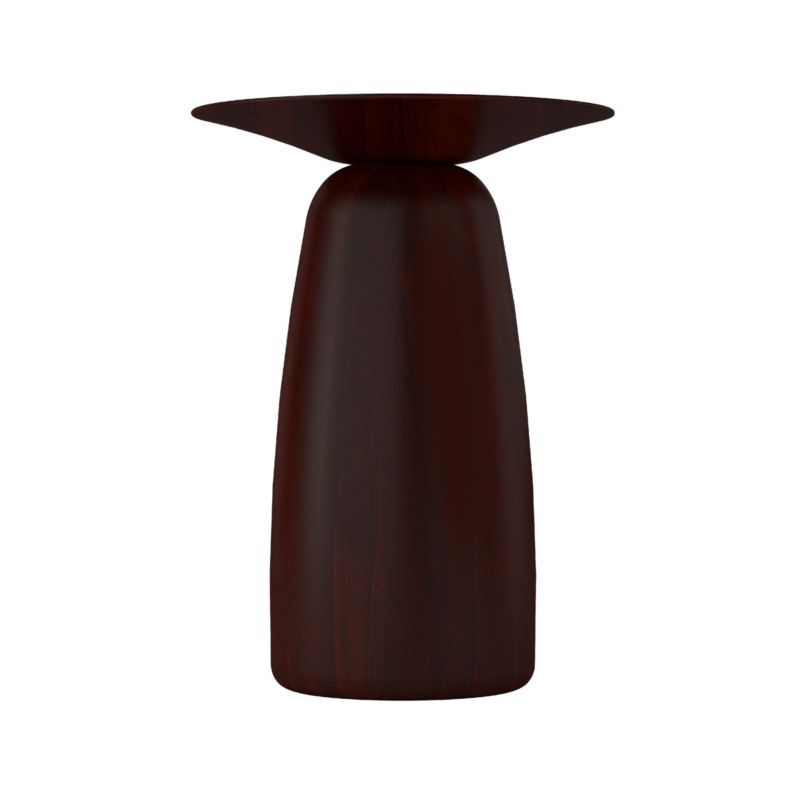 Stolik drewniany Kayani Baobab 44 śr. 32 cm palisander 1 szt.