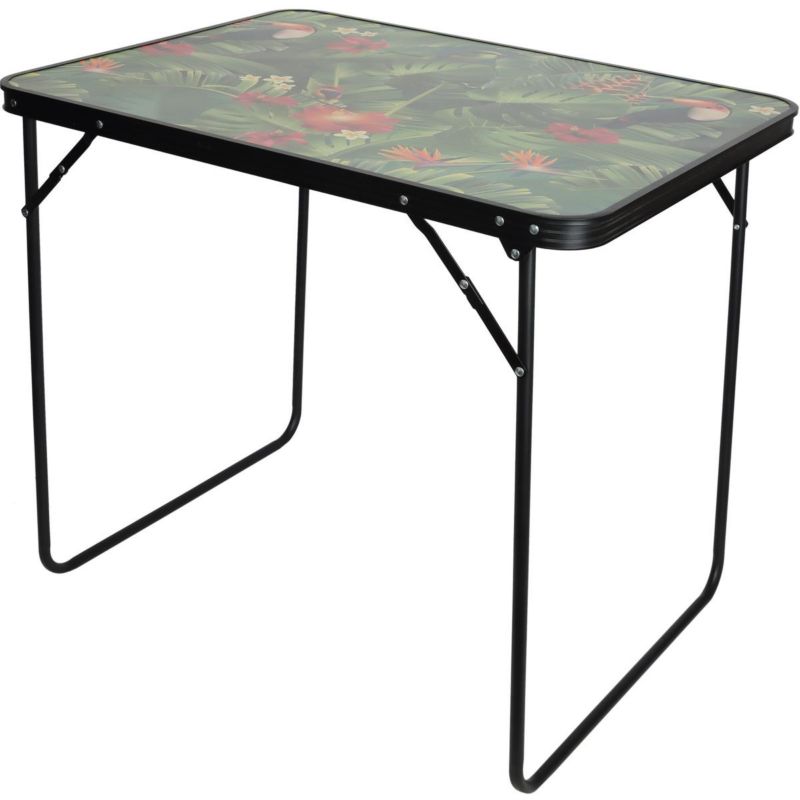 Stolik Enero Camp turystyczny składany kempingowy 80X60X70cm flower 1szt.
