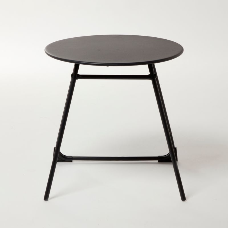 Stolik GoodHome Morillo 50 cm czarny