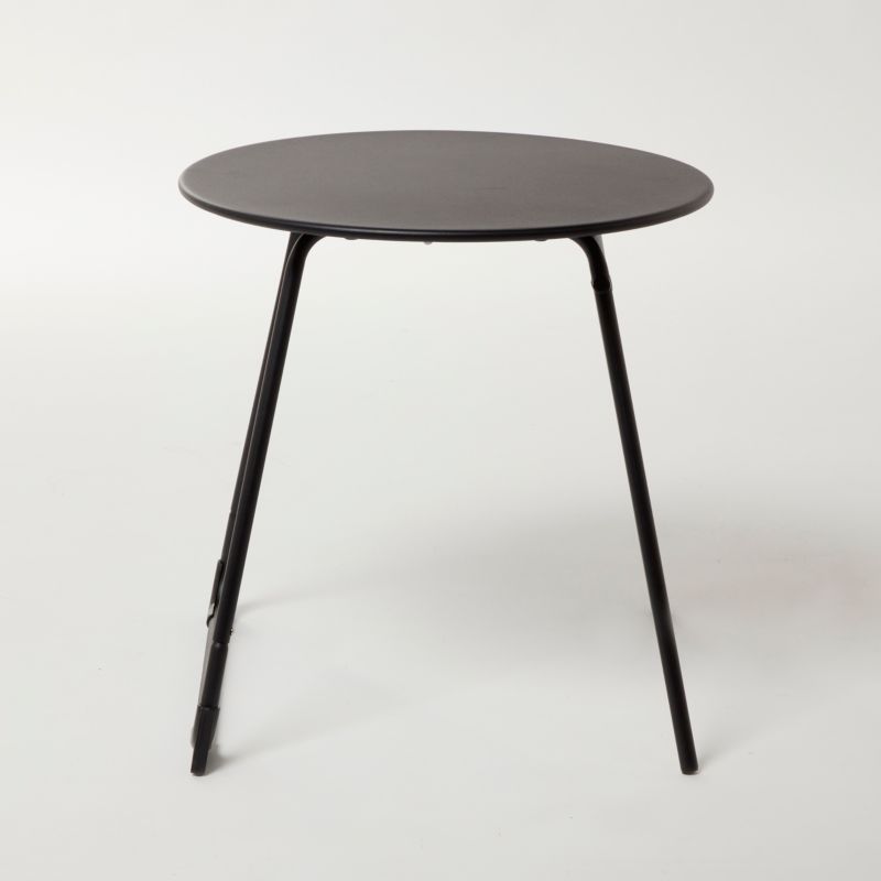 Stolik GoodHome Morillo 50 cm czarny