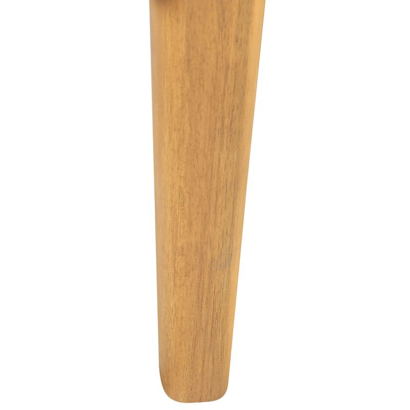 Stolik kawowy ogrodowy Baratti 70 cm 70 cm Drewno akacjowe Brązowy 1 szt.