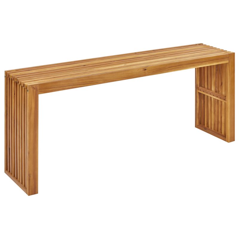 Stolik kawowy ogrodowy Bellano 150 cm 35 cm Drewno akacjowe Brązowy 1 szt.