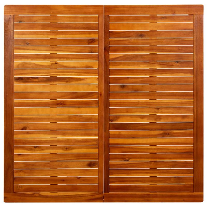 Stolik kawowy ogrodowy WaszeMeble z drewna brązowy WM-316397 1 szt.