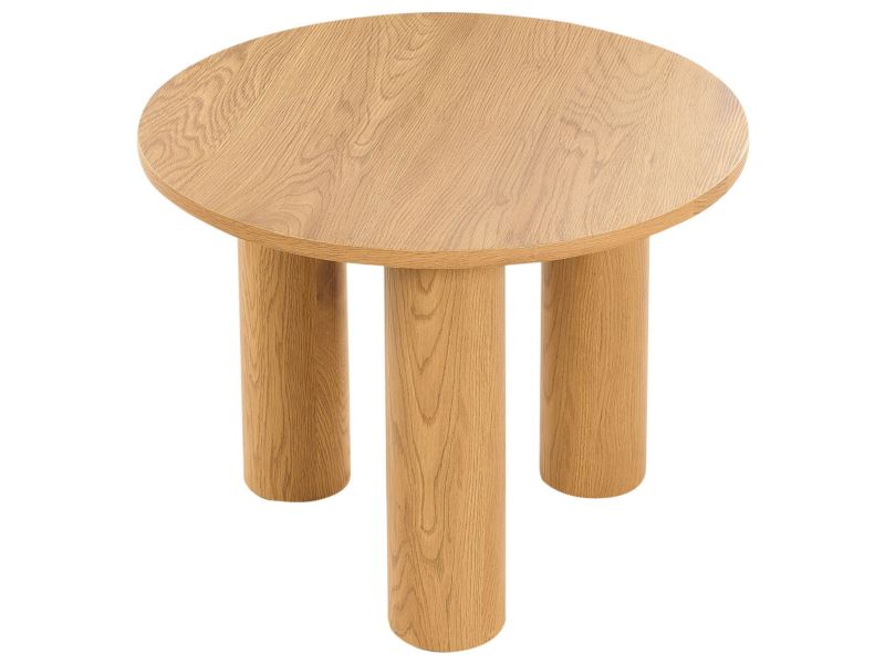 Stolik kawowy Senoia MDF Jasne drewno 1 szt.