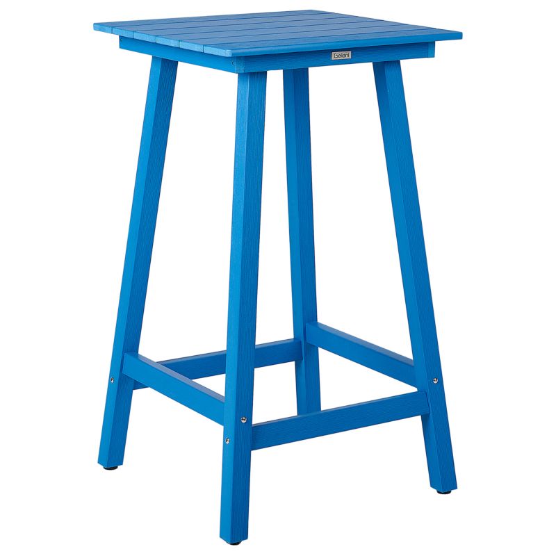 Stolik ogrodowy barowy Adirondack 60 cm 59 cm Materiał syntetyczny Niebieski 1 szt.