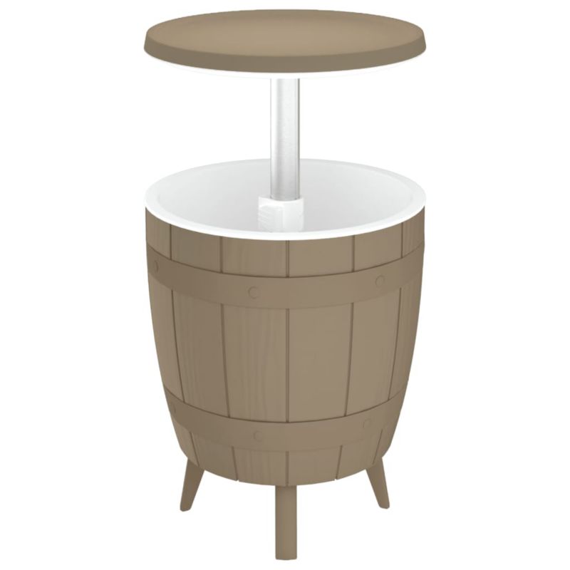 Stolik ogrodowy pomocniczy WaszeMeble biały WM-364160 1 szt.