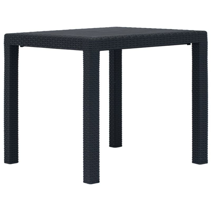 Stolik ogrodowy pomocniczy WaszeMeble z tworzywa szary WM-45602 1 szt.