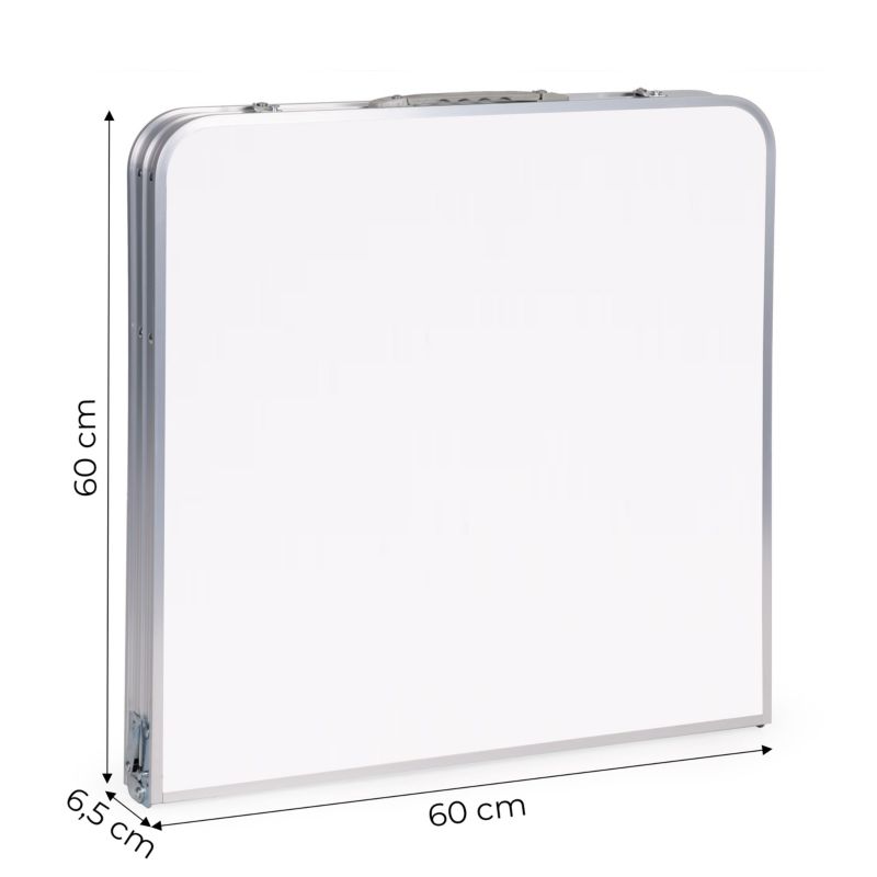Stolik turystyczny MultiGarden składany 120x60 cm biały 1 szt.
