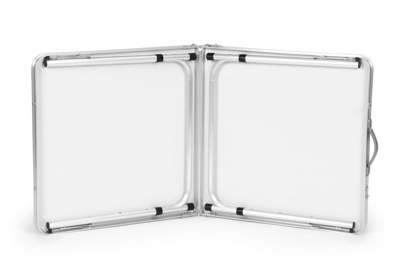Stolik turystyczny MultiGarden składany 120x60 cm brązowy 1 szt.