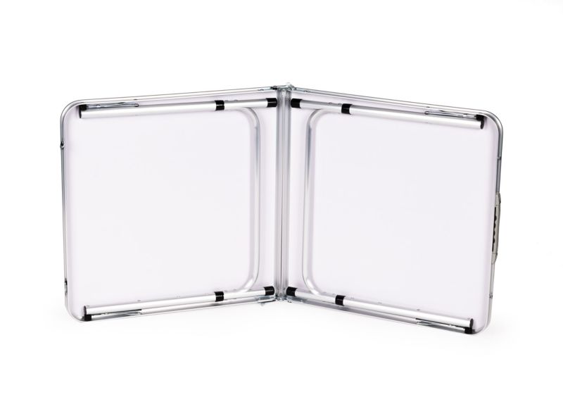 Stolik turystyczny MultiGarden składany 120x60 cm czarny 1 szt
