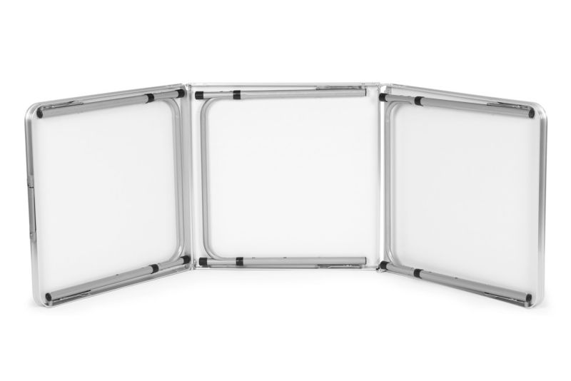 Stolik turystyczny MultiGarden składany 180x60 cm brązowy 1 szt.