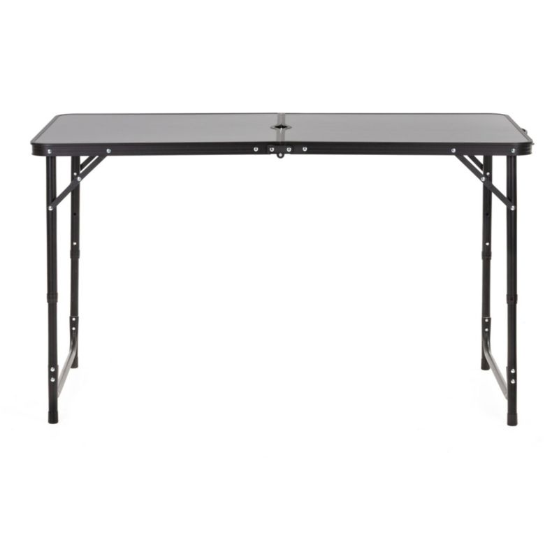 Stolik turystyczny Springos 120x60cm kempingowy składany w walizkę czarny 1 szt.