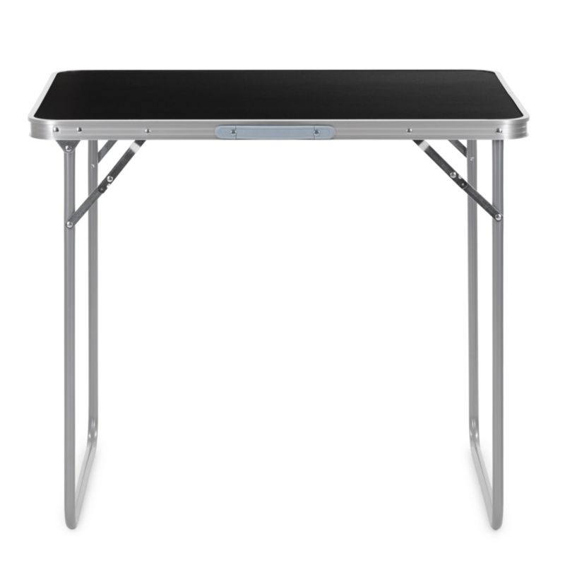 Stolik turystyczny Springos 80x60x70 cm kempingowy składany w walizkę czarny 1 szt.