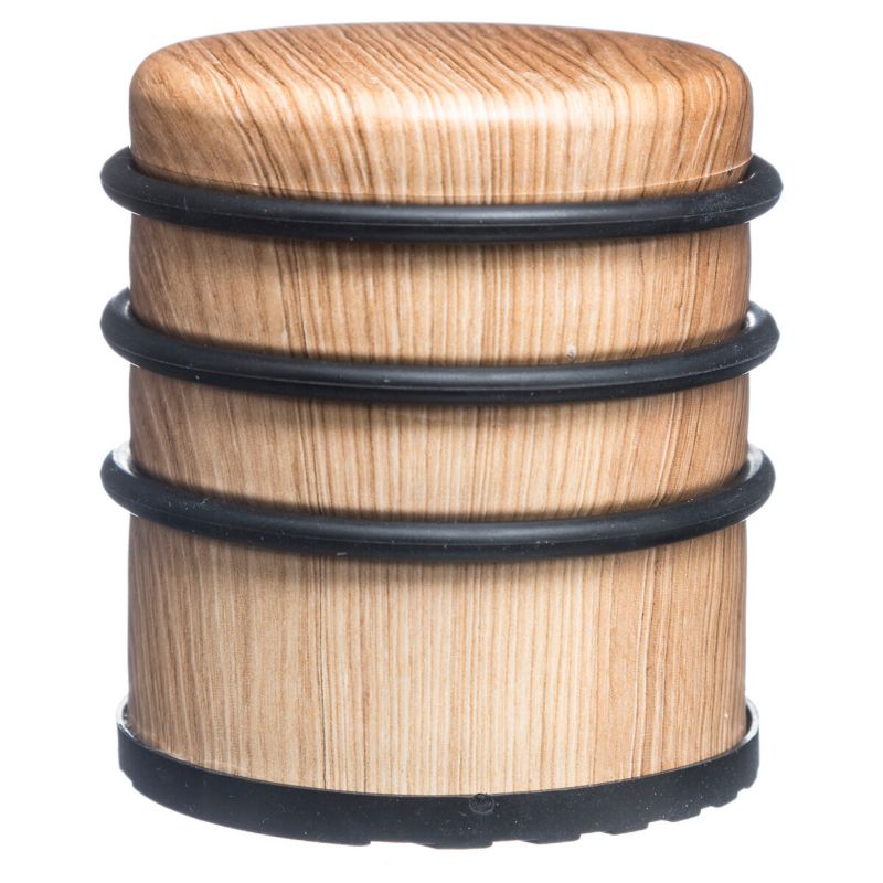 Stoper do drzwi drewnopodobny 5Five Simply Smart brązowy 7,8 cm 1 szt.