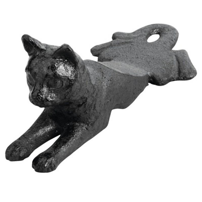 Stoper do drzwi Esschert Design żeliwny kot 16,8x8x6,8 cm 1 szt.
