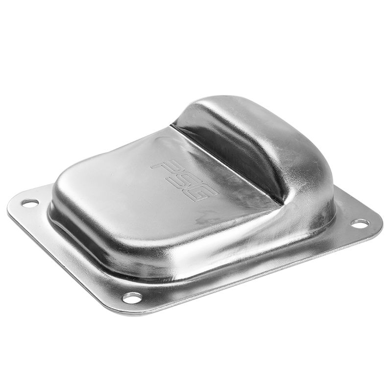 Stoper PSG do bramy do przykręcania stalowy (158x138 mm, H50, ocynk) 1 szt.