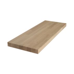 Stopień drewniany dąb mikrowczep DotWood 100 x 30 x 4 cm surowy 1 szt.