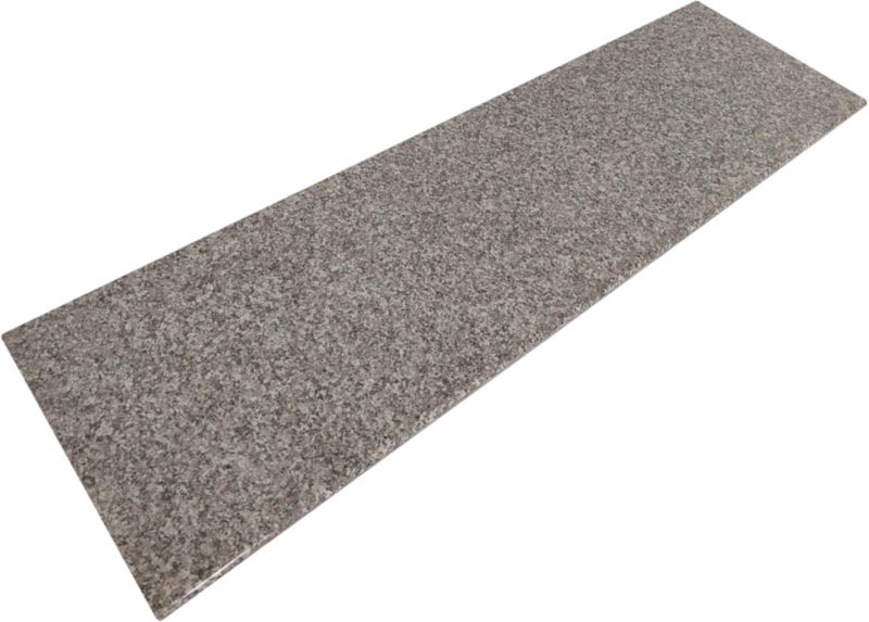 Stopnica 33 x 120 x 2 cm granit płomieniowany 664 różowy