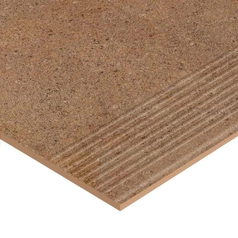 Stopnica GoodHome Marjo GoodHome 30 x 30 cm brown