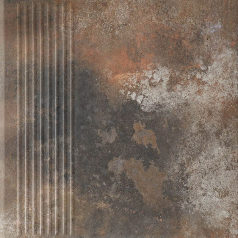Stopnica klinkierowa Octane 30 x 30 cm ochra