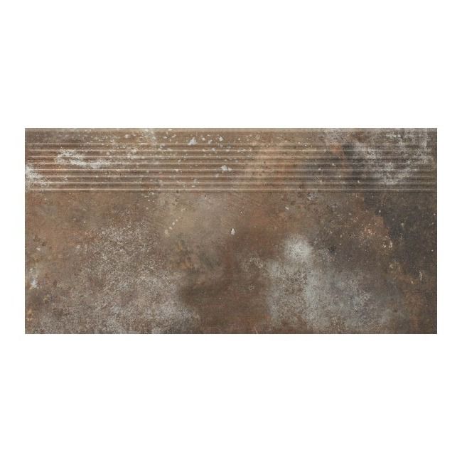 Stopnica klinkierowa Octane Ceramika Paradyż 30 x 60 cm ochra