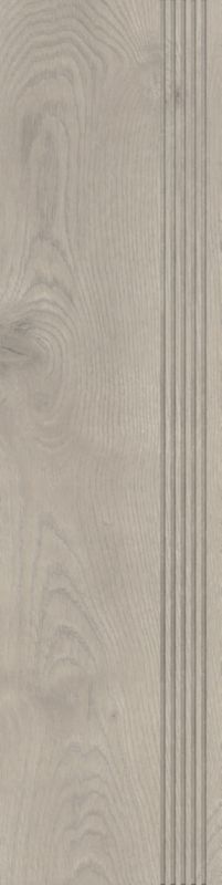 Stopnica mrozoodporna szkliwiona Sigurd wood 30 x 120 cm grey