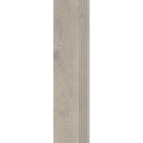Stopnica mrozoodporna szkliwiona Sigurd wood 30 x 120 cm grey