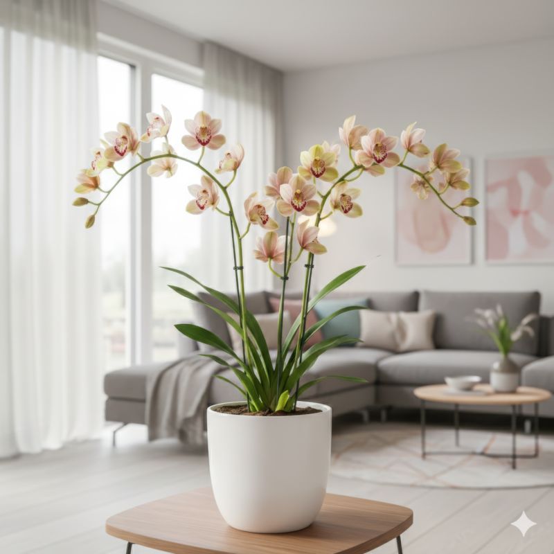 Storczyk Cymbidium Verve mix 12 cm