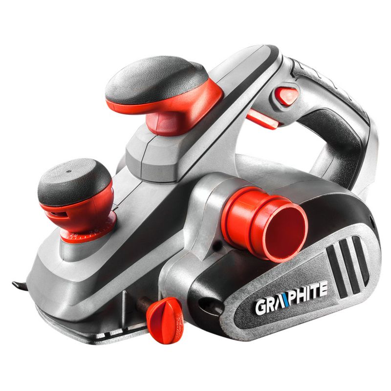 Strug GRAPHITE 850W, głębokość strugania 3 mm, szerokość strugania 82 mm 1 szt