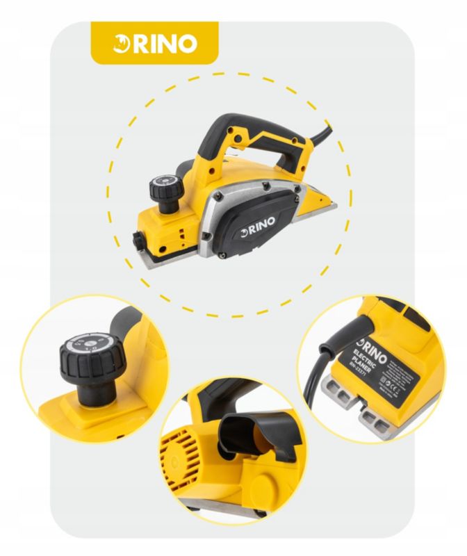 Strugarka Rino elektryczna 600 W 82 mm 1 szt