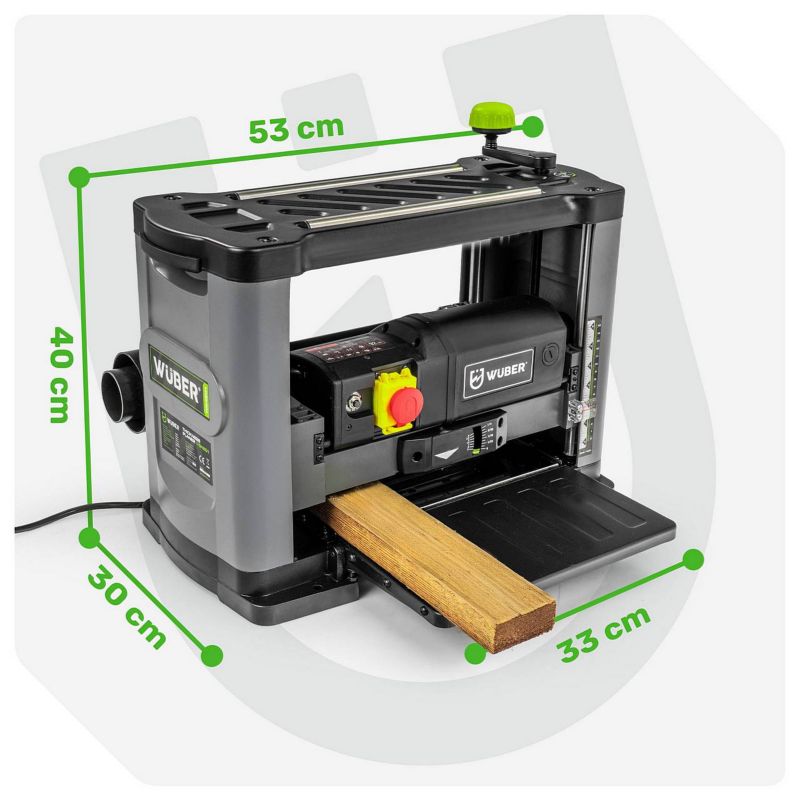 Strugarko-grubościówka Wuber 1500 W szerokość robocza 330 mm 1 szt.