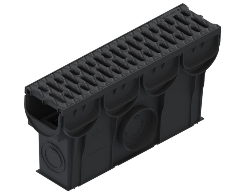 Studzienka systemowa VODALAND Easy DN100 ruszt plastikowy i adapter, 1 szt.