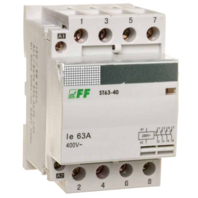 Stycznik modułowy F&F ST63-40 63 A 230 V AC 4 NO 1 szt.
