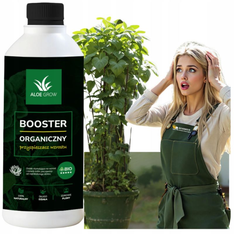 Stymulator Wzrostu Odporności Korzeni Roślin 1L Preparat Do Trawy Naturalny 1 szt.