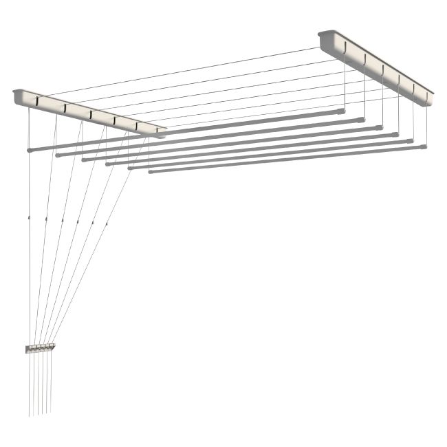 Suszarka sufitowa 6-prętowa Sepio 52,3 x 170 cm