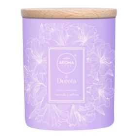 Świeca zapachowa Aroma Home & Dorota lawenda z cytryną 150 g