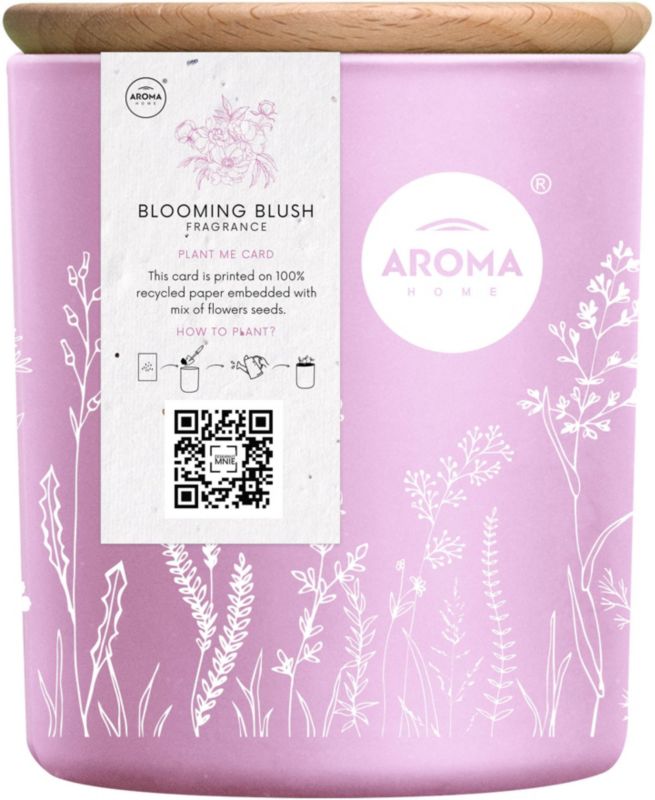 Świeca zapachowa Aroma Home Garden blossom blush 150 g