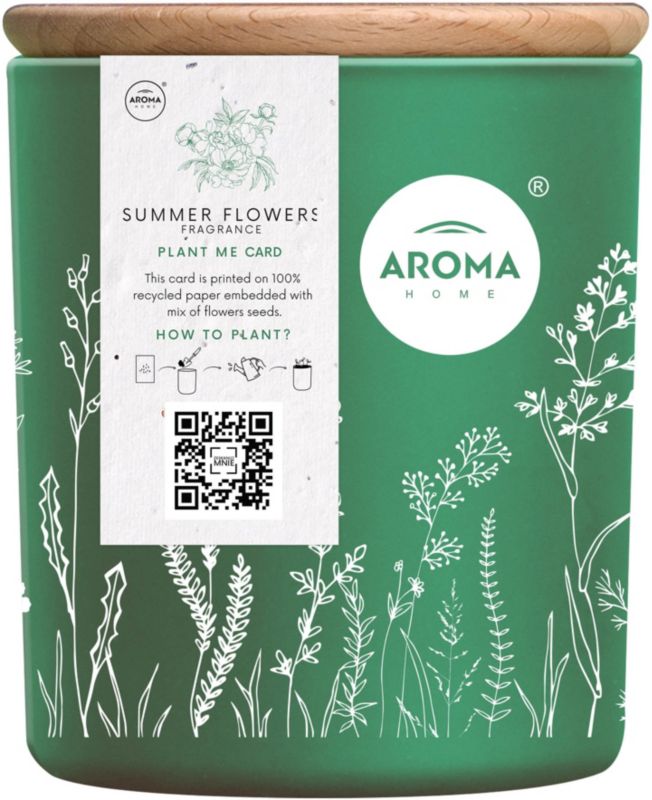 Świeca zapachowa Aroma Home Garden summer flower 150 g
