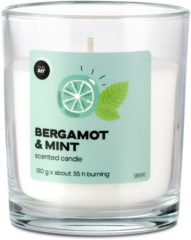 Świeca zapachowa Multiair bergamot mint