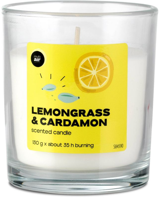 Świeca zapachowa Multiair lemongrass & cardamon