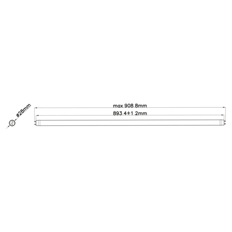 Świetlówka LED Jacobsen T8 1200 lm 4000 K 90 cm