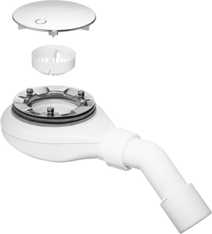 Copertura per sifone doccia, copertura per foro di scarico da 90 mm/115
