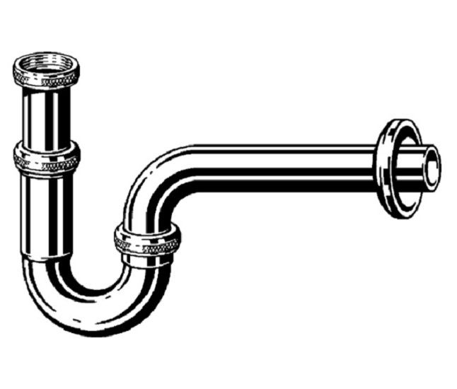 Syfon rurowy Viega 1 1/4" x 32 mm mosiądz chromowany 1 szt.
